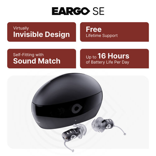 Eargo SE Hearing Aids Bundle