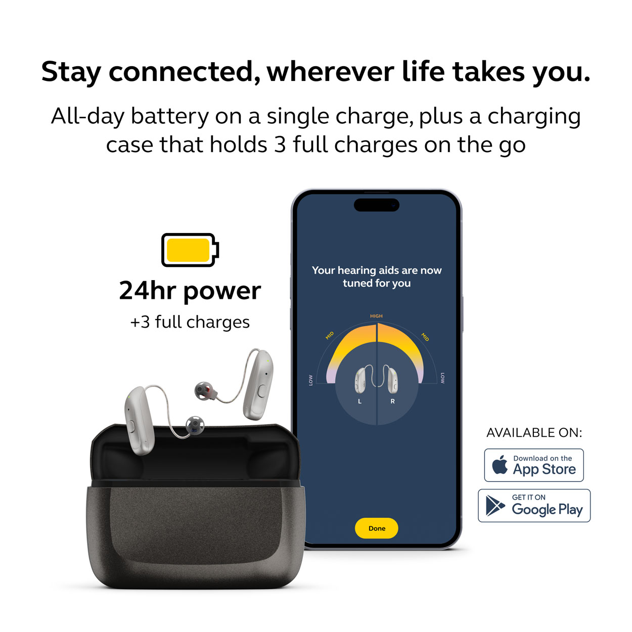 Jabra Enhance Select M1 Swift Bundle, Warm Gray, image number 8