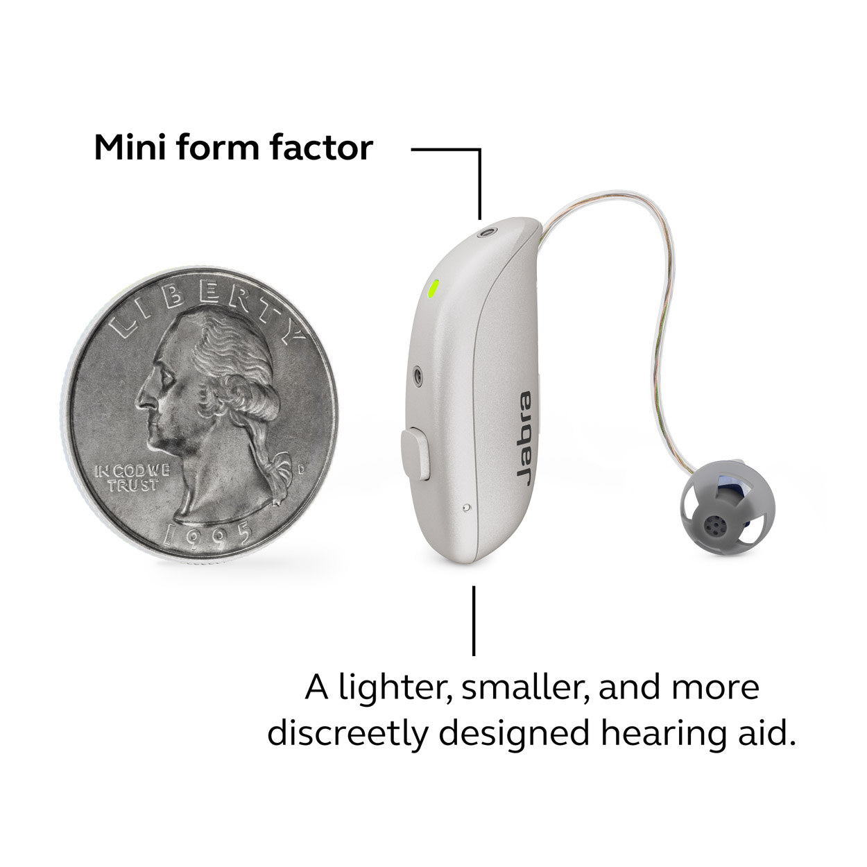 Jabra Enhance Select M1 Swift Bundle, Warm Gray, image number 7