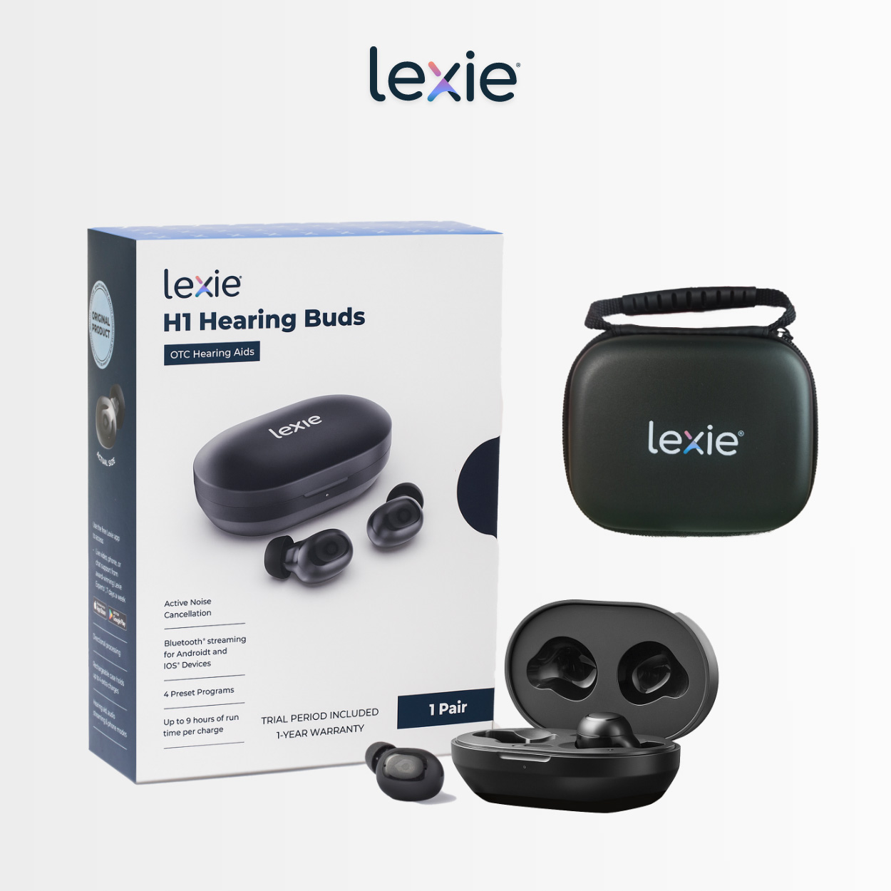 Lexie H1 Hearing Buds Bundle,  image number 2