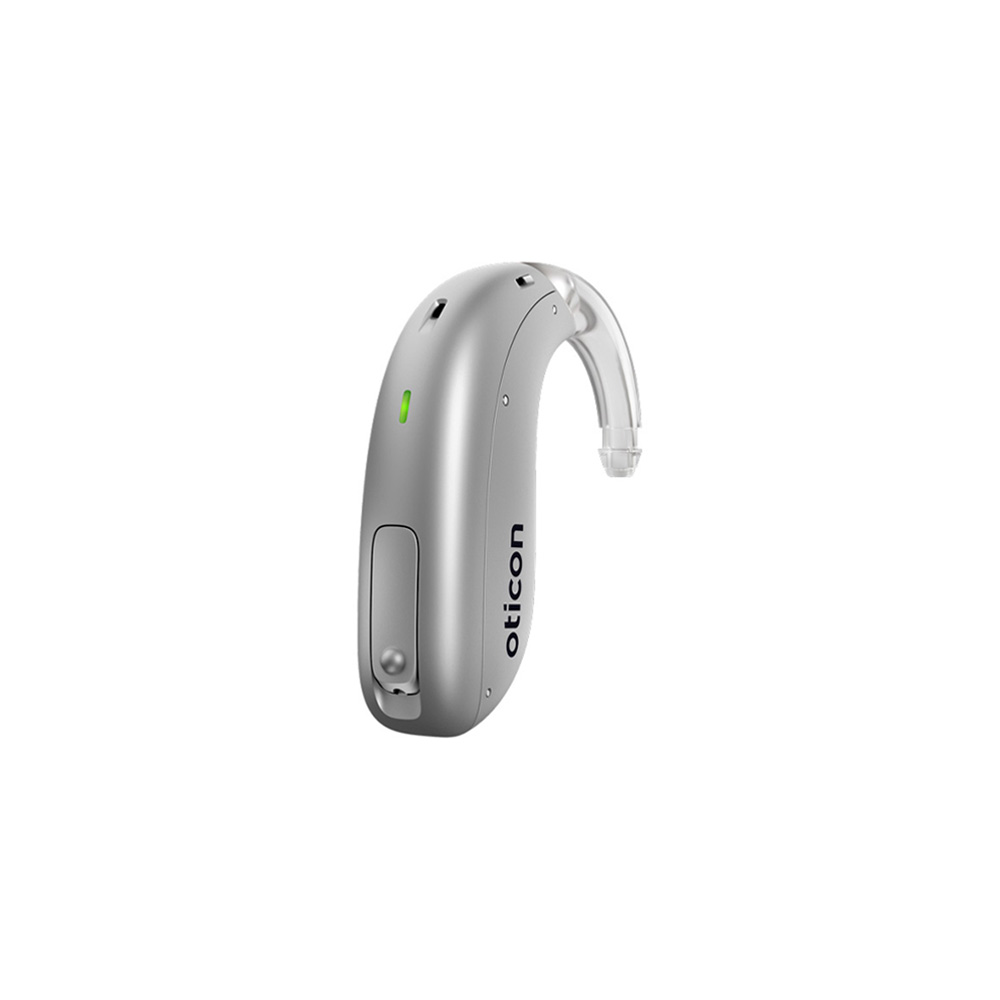 Oticon More 3 miniBTE-T, Silver Gray image number 1.0