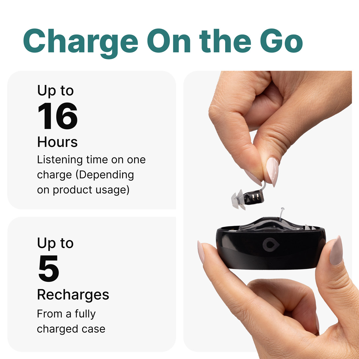 Eargo SE Hearing Aids Bundle,, image number 5